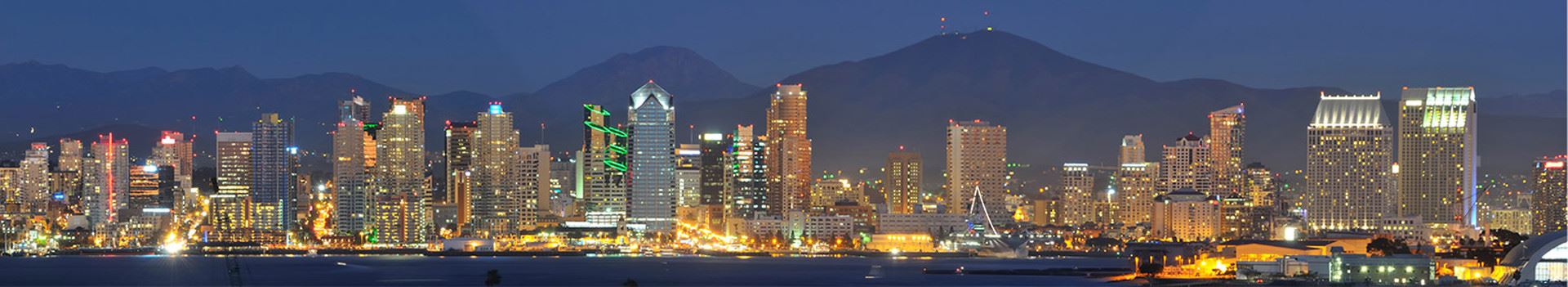 San Diego Nighttime Cityscape